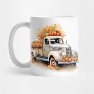 Truck of pumpkins Mug